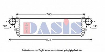 AKS DASIS 127170n -  Интеркулер